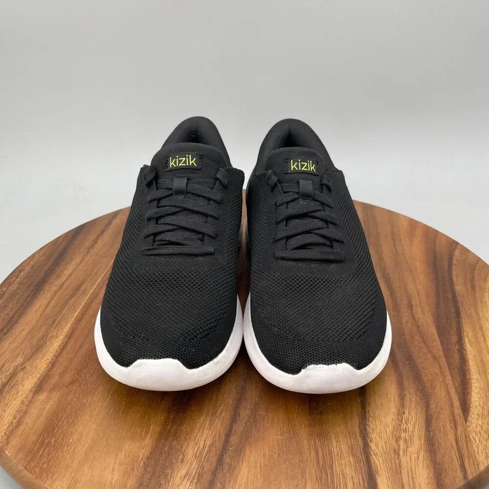 Kizik Athens Shoes Womens Size 10 Black Hands Free Comfort Walking Casual Gym